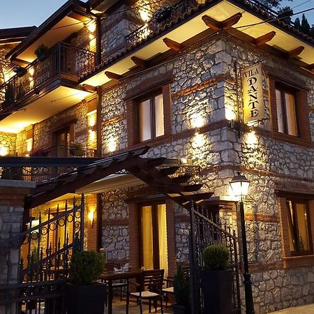 Vila Dante Boutique Hotel Tushemisht Экстерьер фото